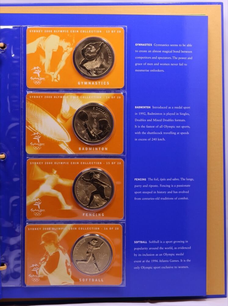 Australia Sydney 2000 Olympic Bronze Coin Set product image