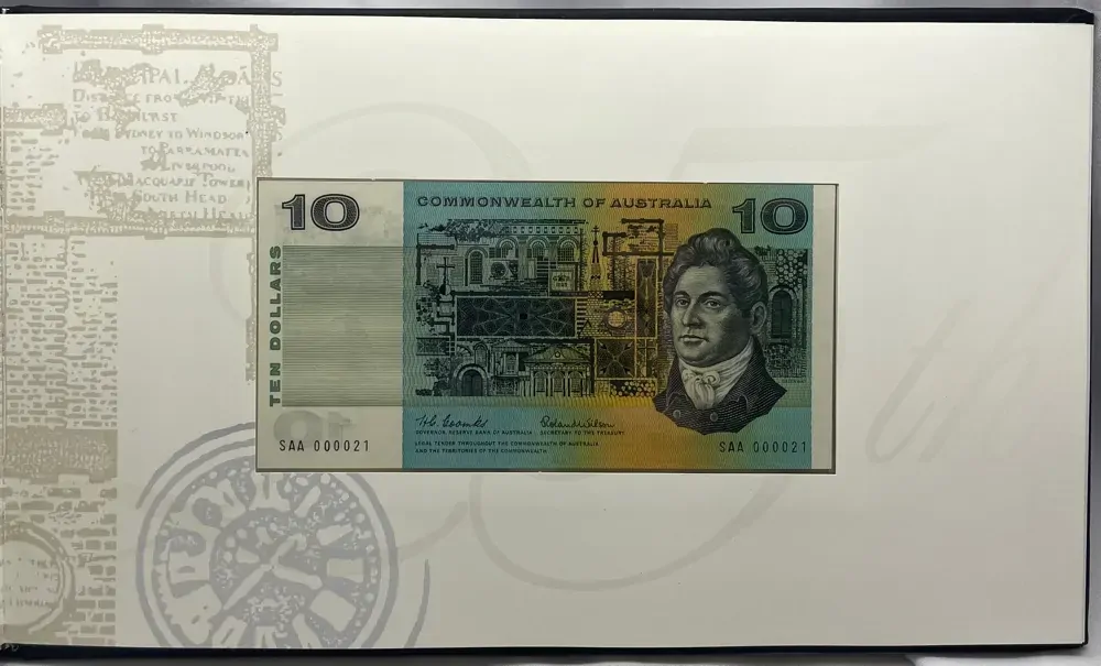 1991 Banknote Portfolio 25th Anniversary Of Decimal Currency product image