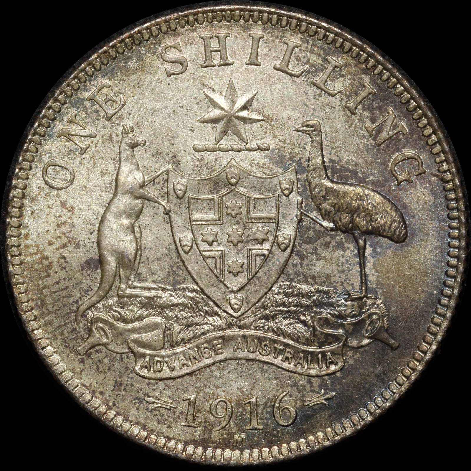 1916 Melbourne Specimen Silver 4 Coin Set in Presentation Case PCGS SP64 ~ SP67+ product image