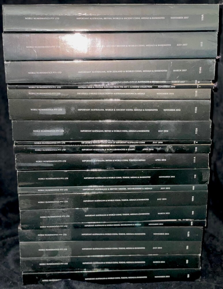 Library of Noble Numismatics Auction Catalogues (Sales 1 to 126) product image
