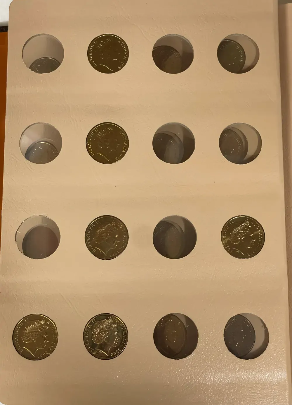 Complete Date Set of Australian 2 Dollar Coins 1988 to 2008 Uncirculated in Dansco Supreme Album product image
