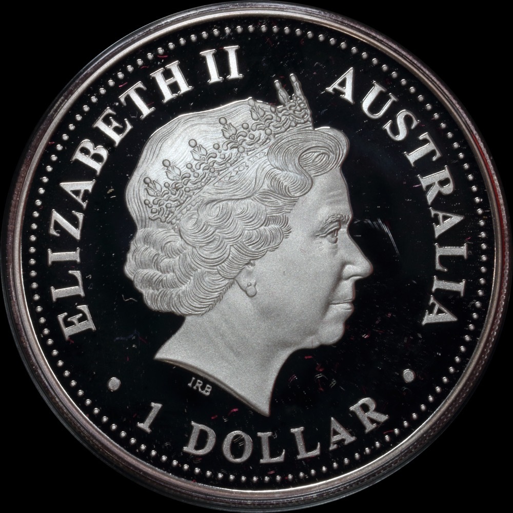 Australia 2000 Silver Lunar 5 Coin Proof Set Perth Mint Series I Dragon product image