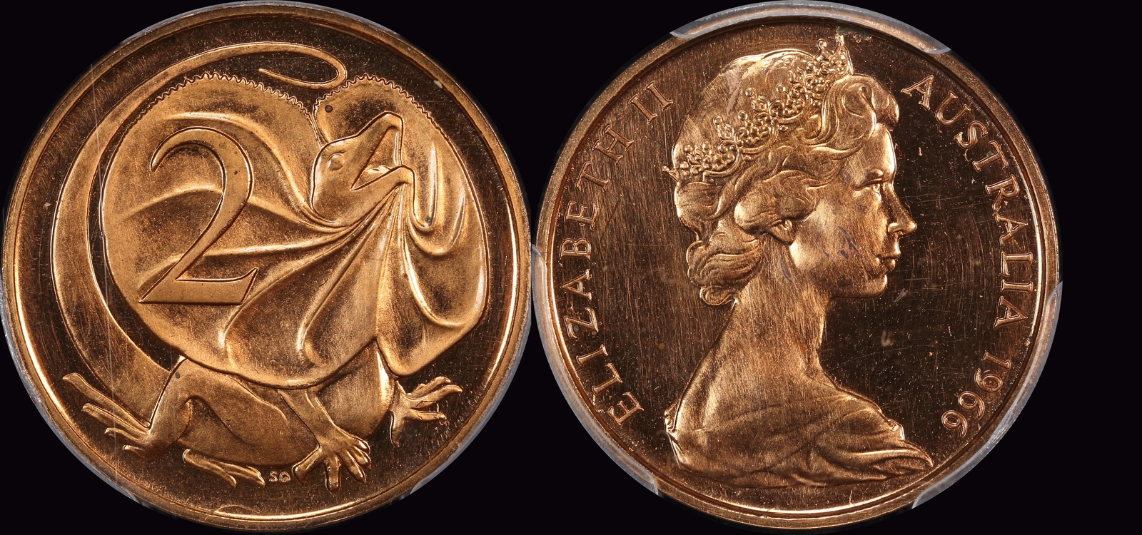 1966 Specimen Coin Set in VIP Presentation Wallet product image