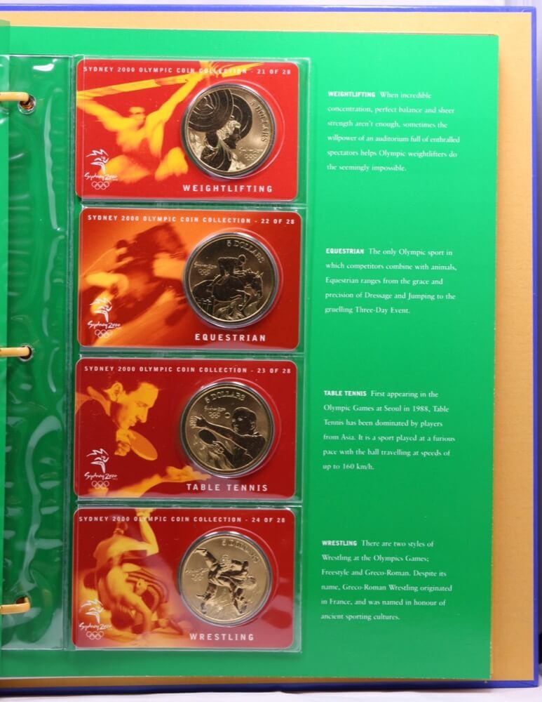 Australia Sydney 2000 Olympic Bronze Coin Set product image