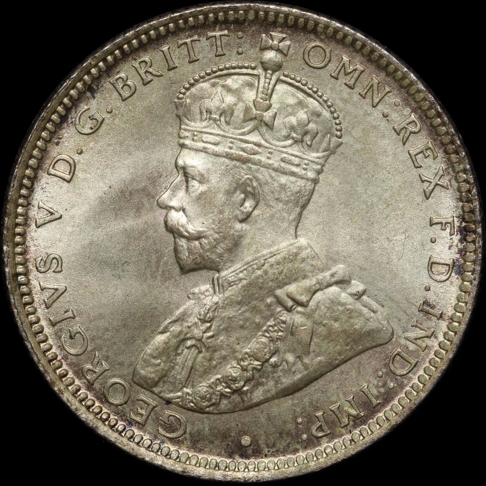 1916 Melbourne Specimen Silver 4 Coin Set in Presentation Case PCGS SP64 ~ SP67+ product image