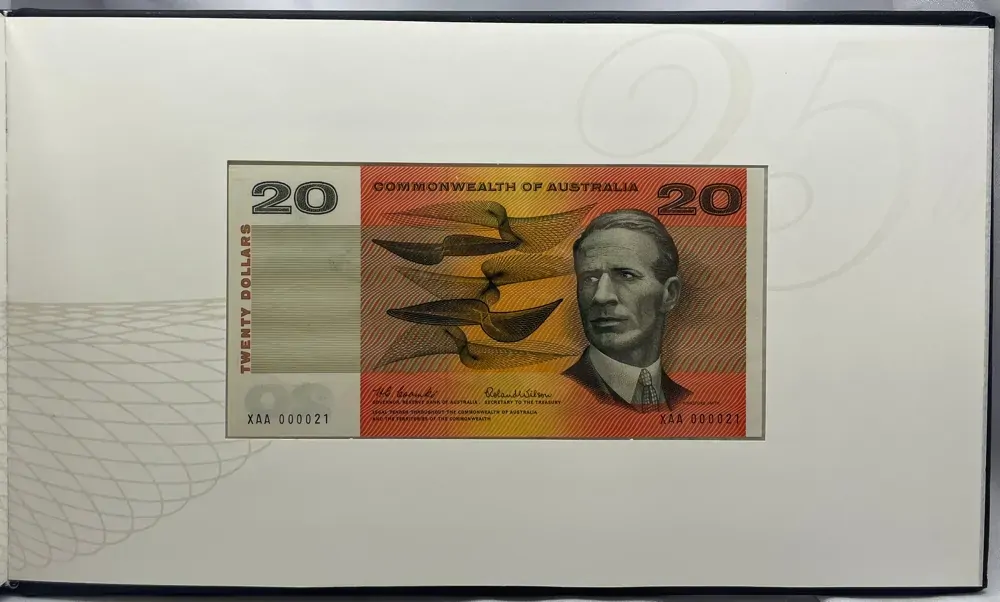 1991 Banknote Portfolio 25th Anniversary Of Decimal Currency product image