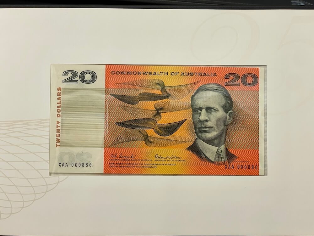 1991/1994 Matched Pair 25th And Triple Anniversary Banknote Portfolios product image