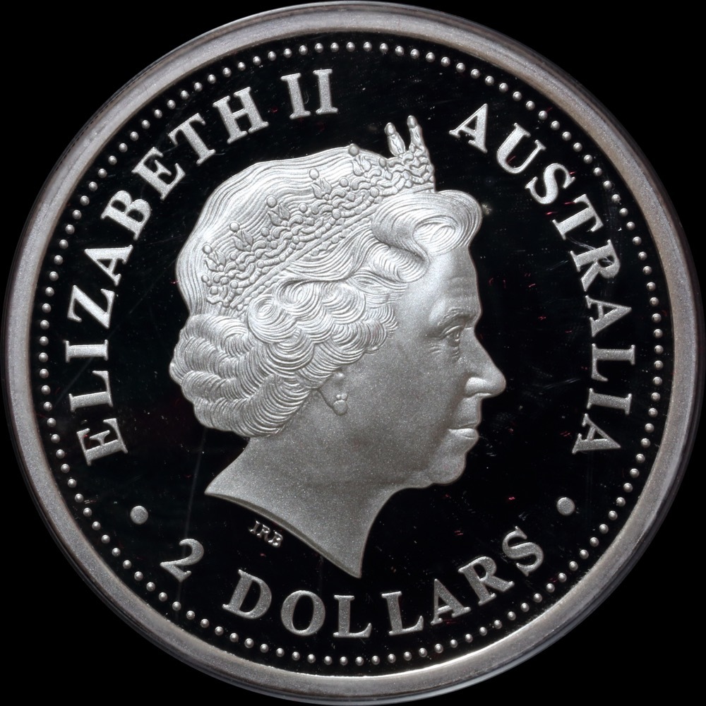 Australia 2000 Silver Lunar 5 Coin Proof Set Perth Mint Series I Dragon product image