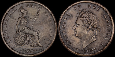 1827 Penny