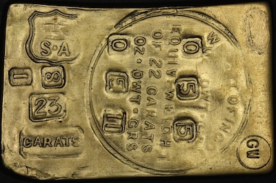 1852 Adelaide Ingot Electrotype