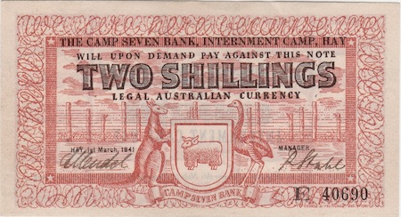 HAY TWO SHILLINGS FRONT