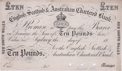 Pre Federation Printer's Proof Banknote 