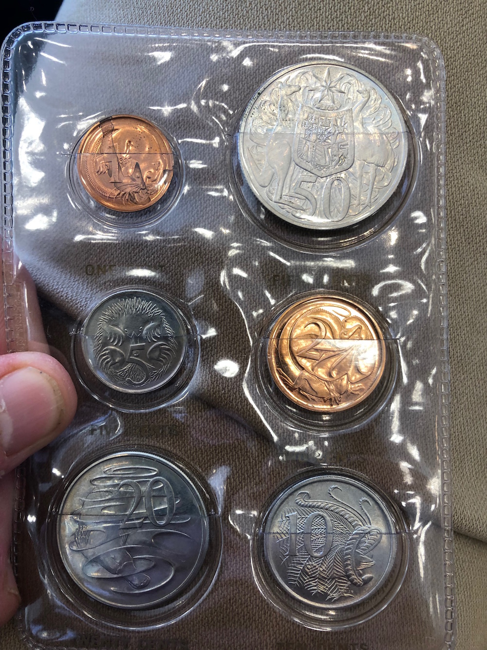 Australia 1966 VIP Coin Set Reverse Designs