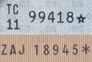 Star Replacement Note Serial Numbers