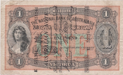 Australian Superscribed Banknote