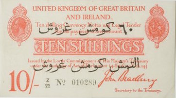 The Dardanelles Overprint Notes - Real Currency in Gallipoli