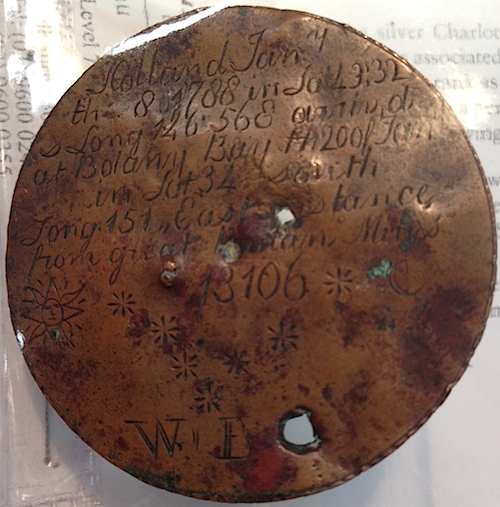 1788 Charlotte Medal in Copper