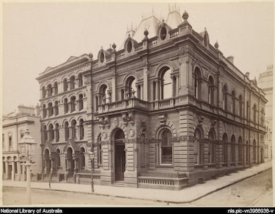 Head Office of the City Bank of Sydney