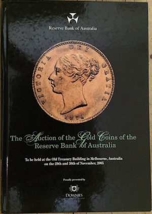 Reserve Bank of Australia Auction Catalogue