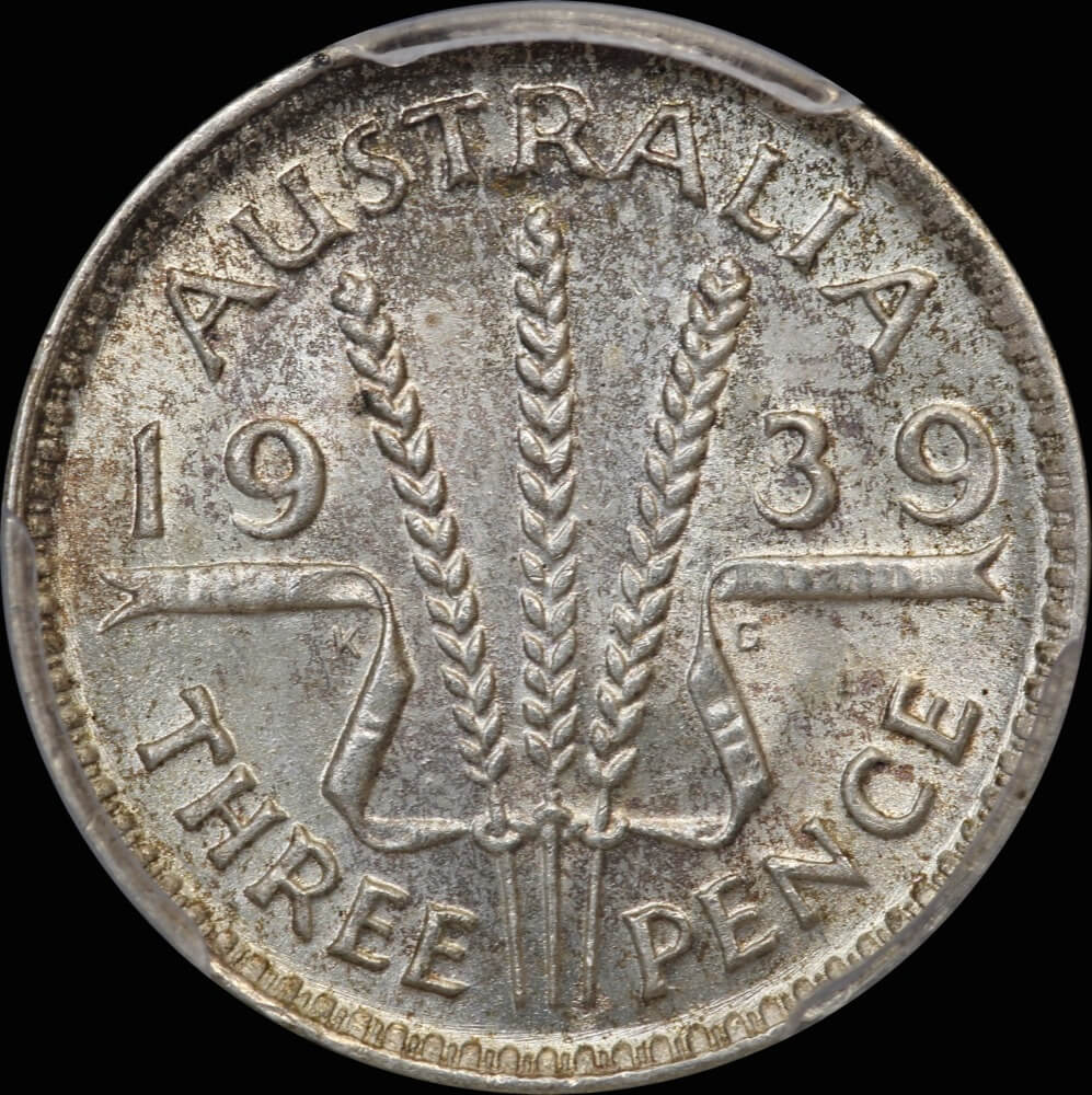 1939 Threepence Gem Unc (PCGS MS65) product image