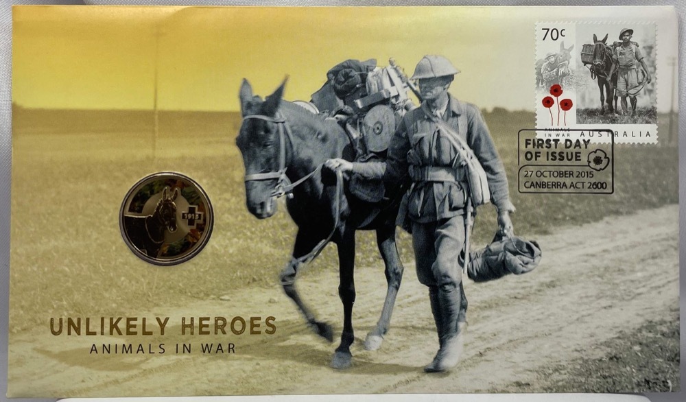 2015 PNC 1 Dollar Unlikely Heroes - Animals in War product image