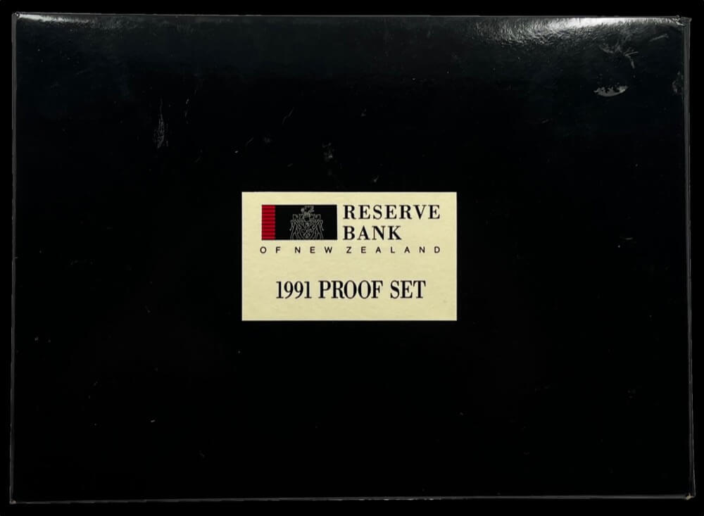 New Zealand 1991 Proof Coin Set - Rugby World Cup product image