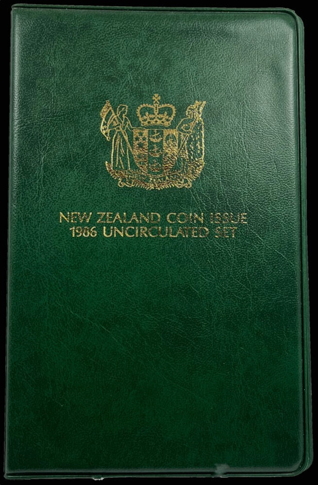 New Zealand 1986 Uncirculated Coin Set - Kakapo product image