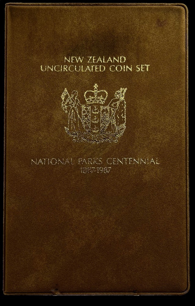 New Zealand 1987 Uncirculated Coin Set - National Parks product image