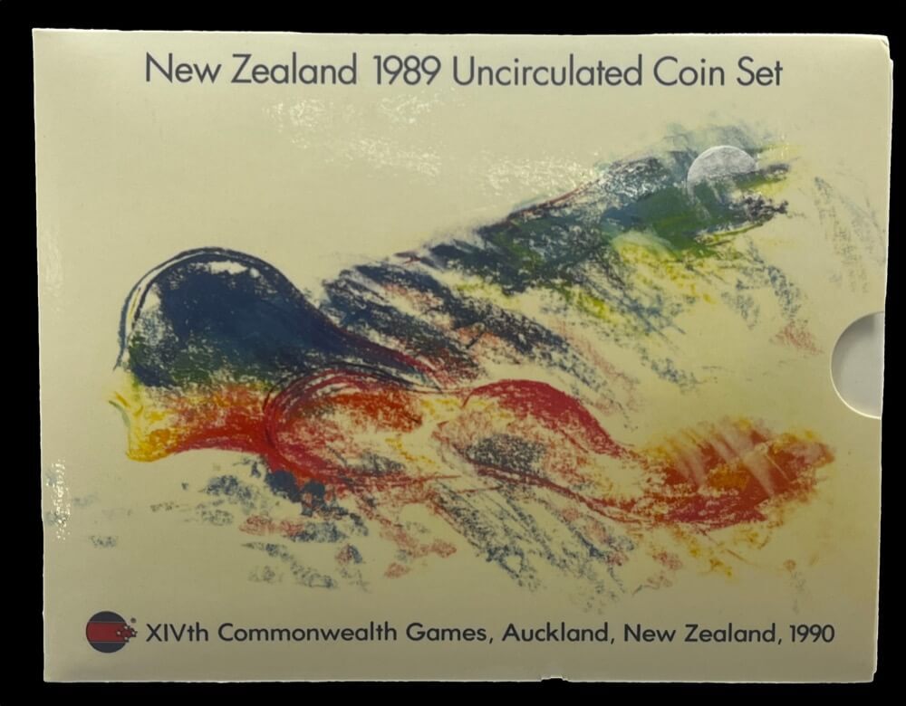New Zealand 1989 Uncirculated Coin Set - Commonwealth Games product image