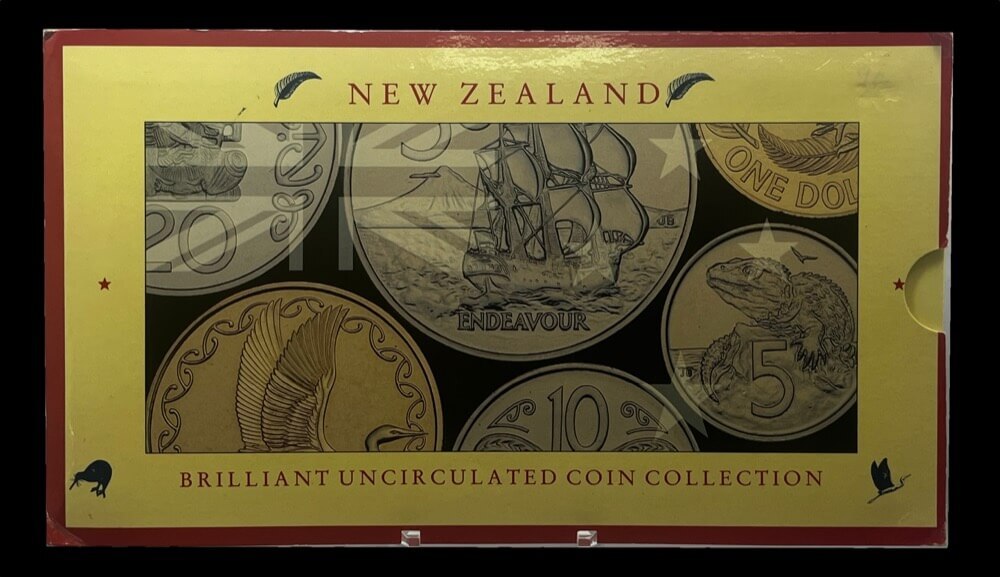 New Zealand 1990 Uncirculated Coin Set product image