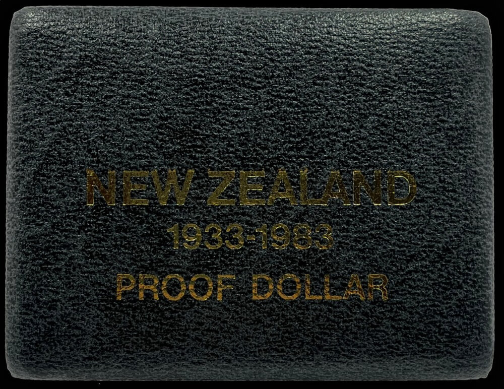 New Zealand 1983 One Dollar Silver Proof Coin - 50th Anniversary of Coinage product image