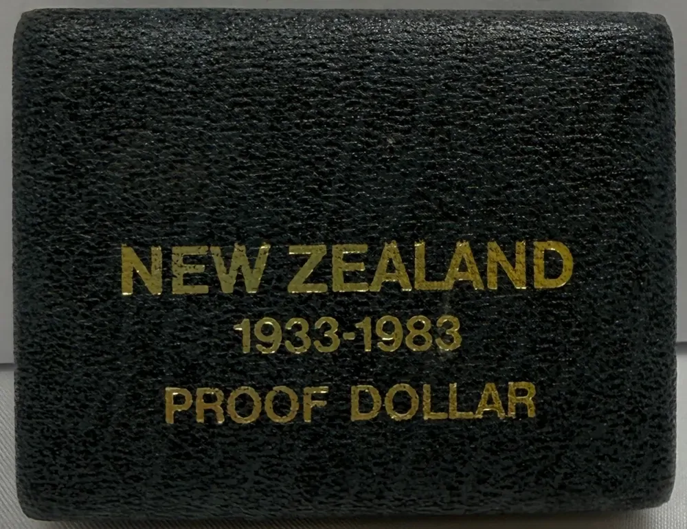 New Zealand 1983 Silver 1 Dollar Proof Coin 50th Anniversary of Coinage product image