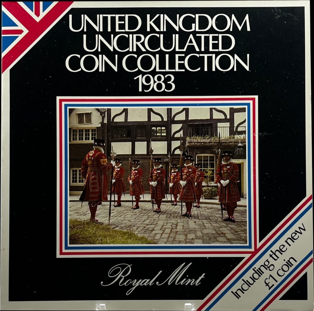 United Kingdom 1983 Uncirculated 8 Coin Set product image