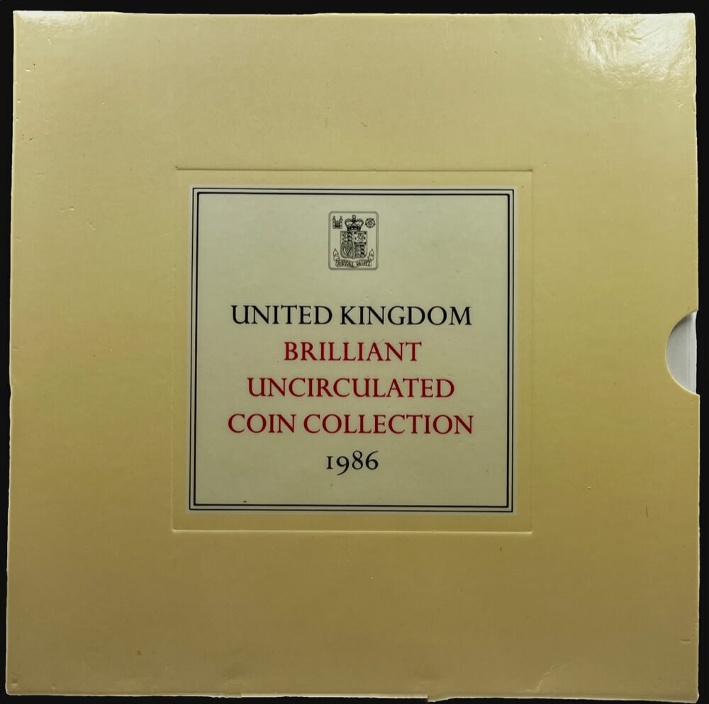 United Kingdom 1986 Uncirculated 8 Coin Set product image