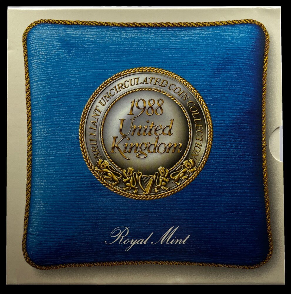 United Kingdom 1988 Uncirculated 7 Coin Set product image
