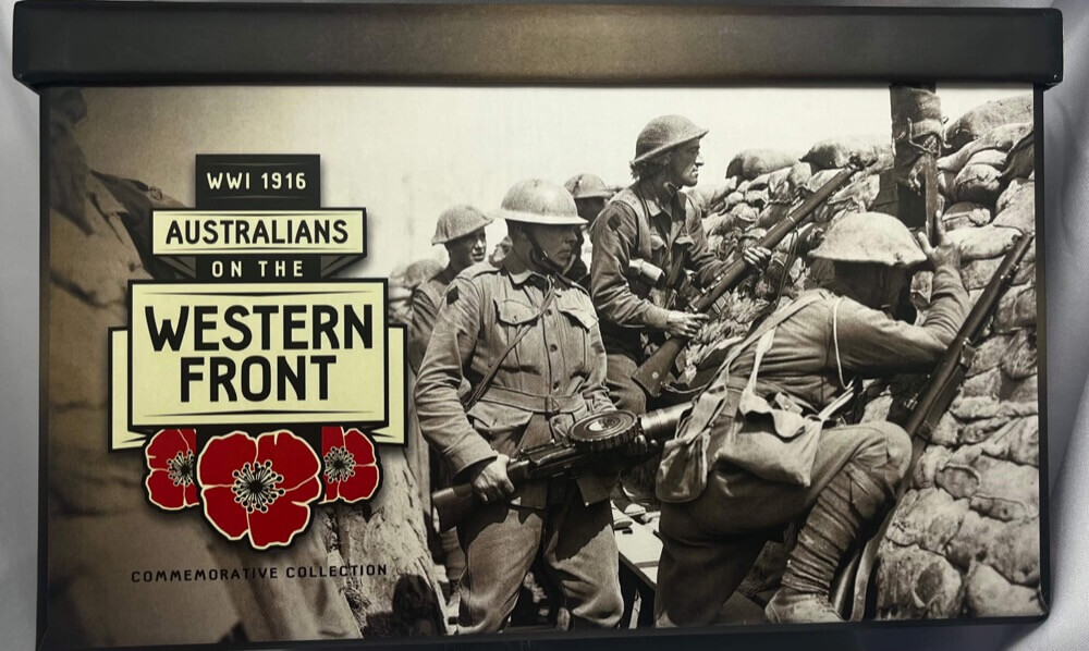 2016 Australians on The Western Front 5 Medallion Commemorative Collection product image