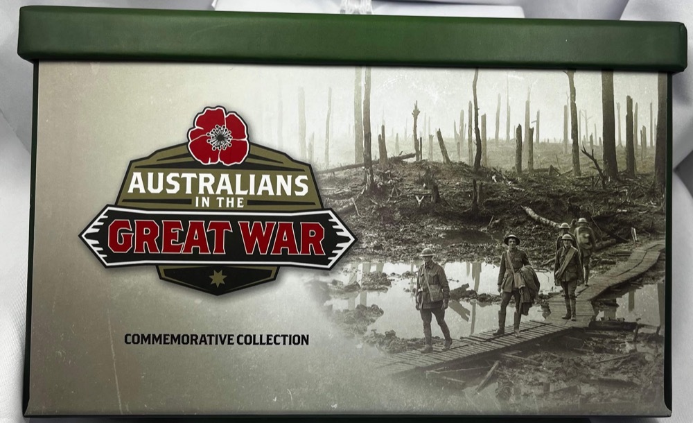 2017 Australians in The Great War 5 Medallion Commemorative Collection product image