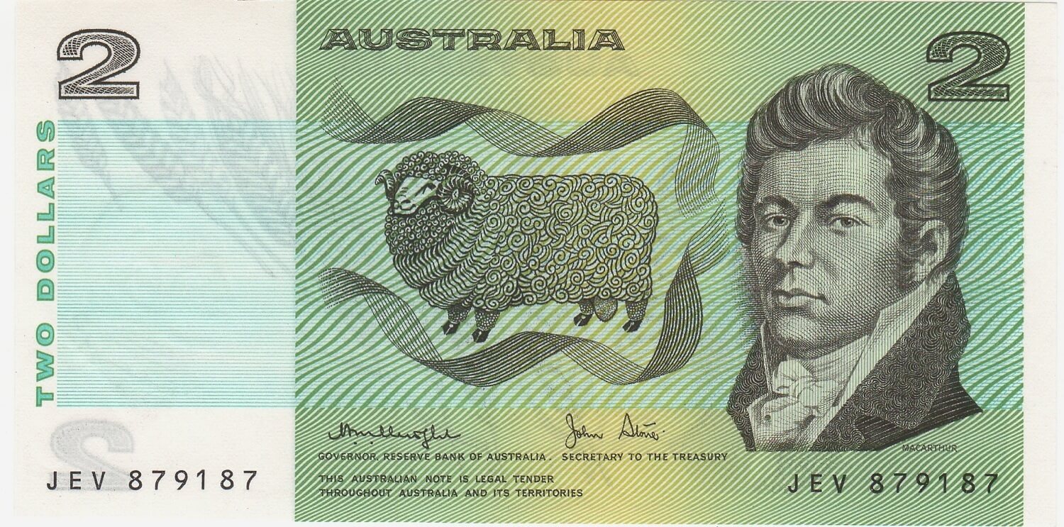 1979 $2 Note Knight/Stone R87 Uncirculated product image