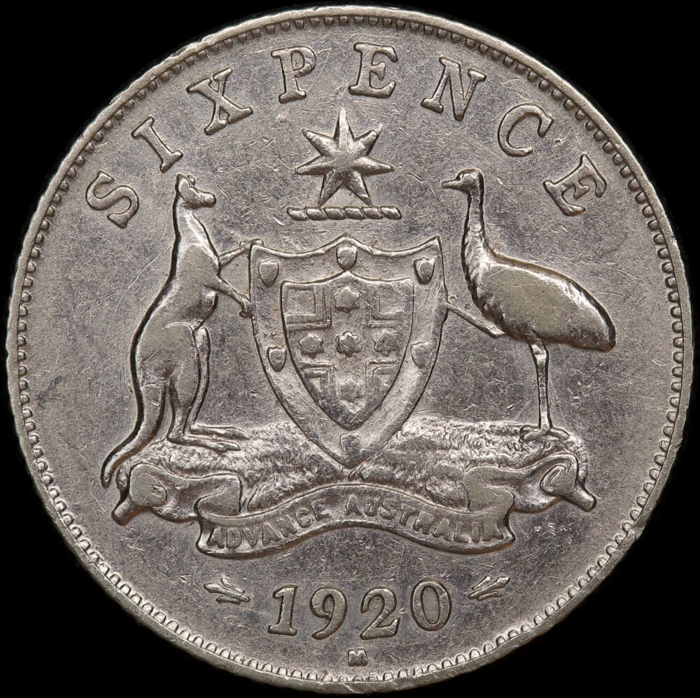 1920 Sixpence about VF product image
