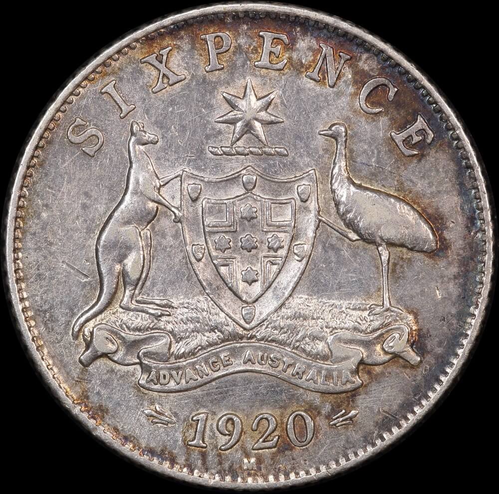 1920 Sixpence Extremely Fine product image