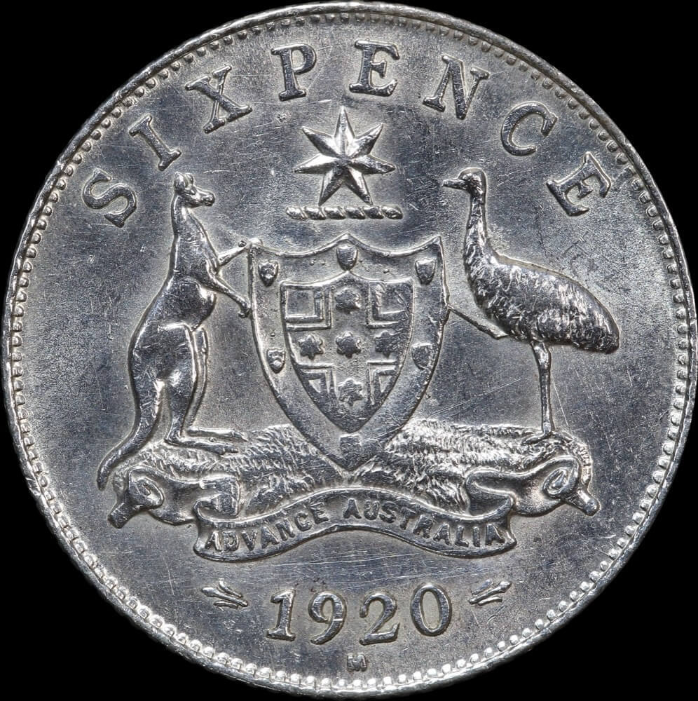 1920 Sixpence good EF product image