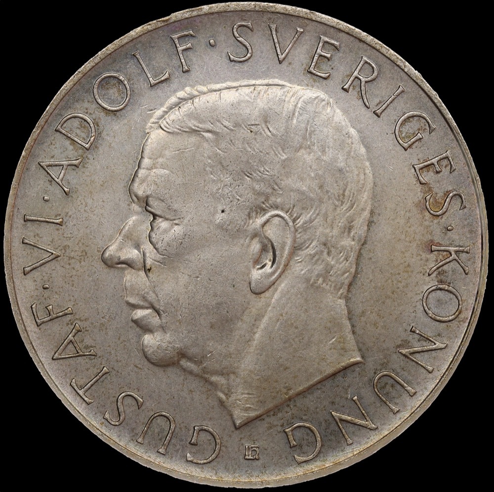 Sweden 1952 5 Kronor KM#828 Uncirculated  product image