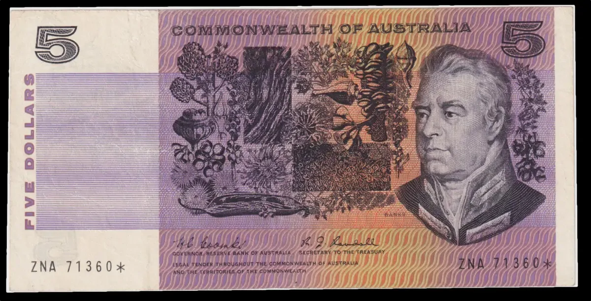 1967 $5 Note Star Note Coombs/Randall R202S R202s Very Fine product image