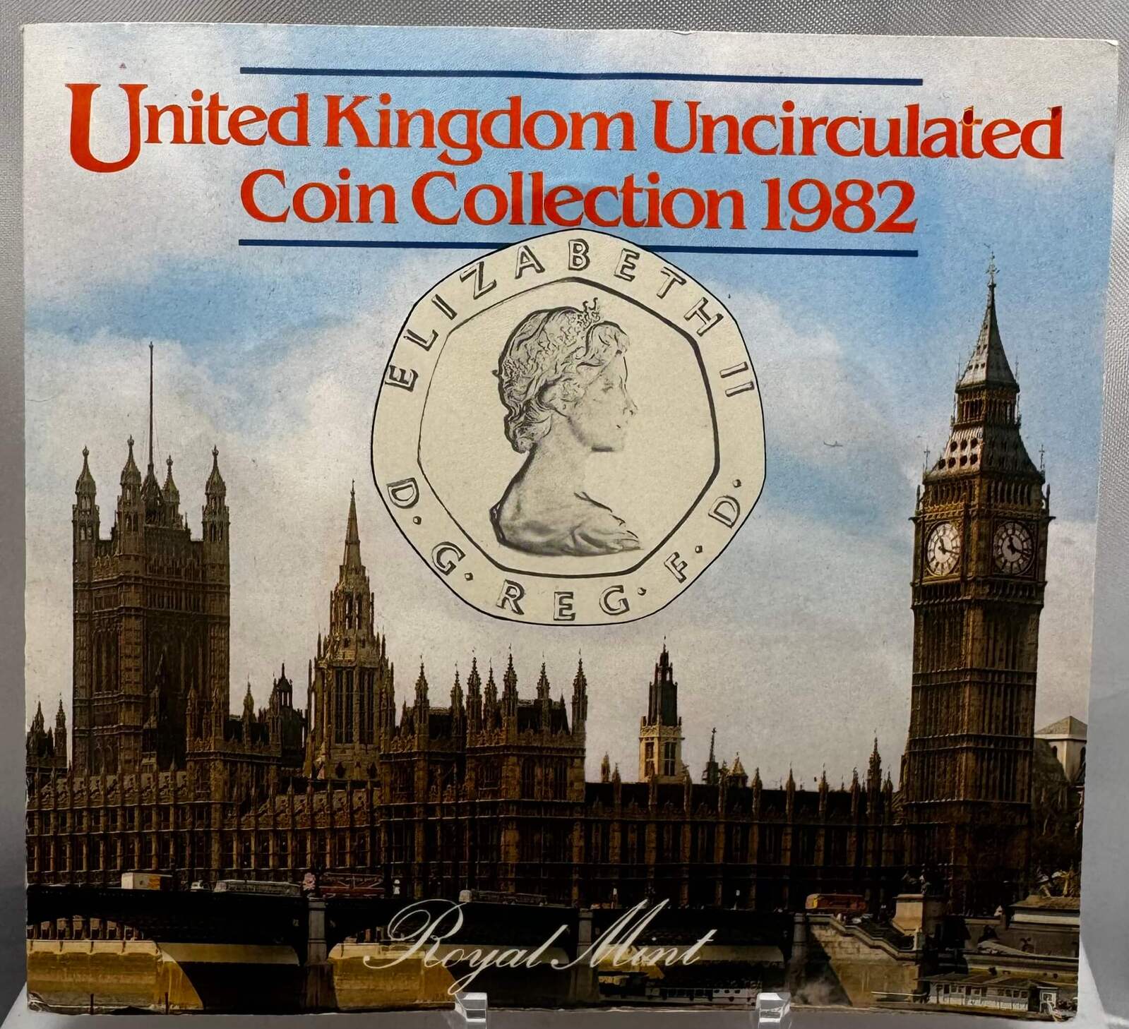 United Kingdom 1982 Uncirculated 7 Coin Collection product image