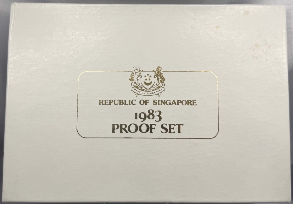 Singapore 1983 Proof Coin Set  product image