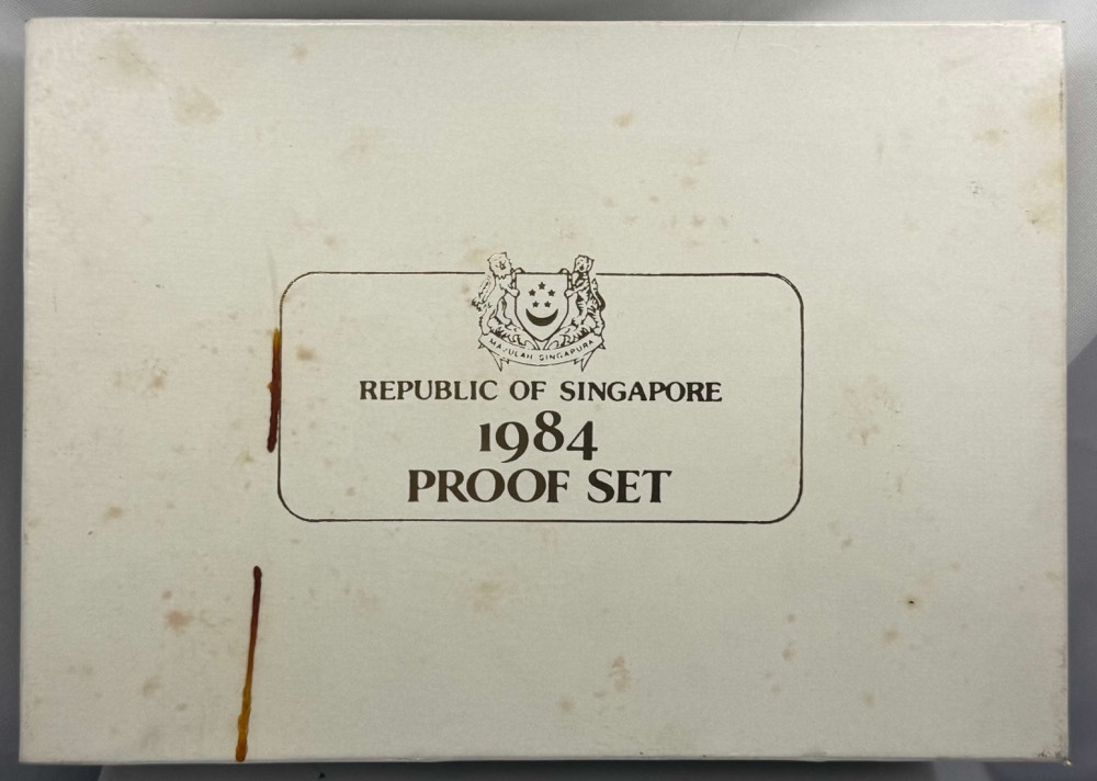 Singapore 1984 Proof Coin Set product image