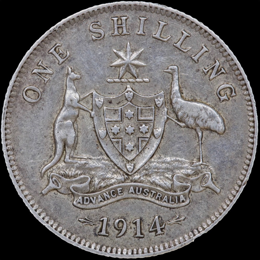 1914 Shilling Very Fine product image