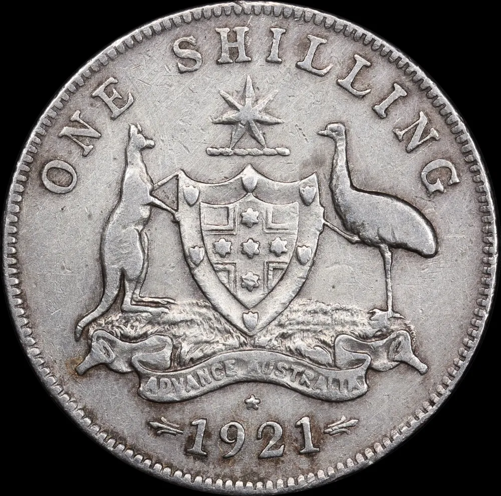 1921 Star Shilling Fine product image