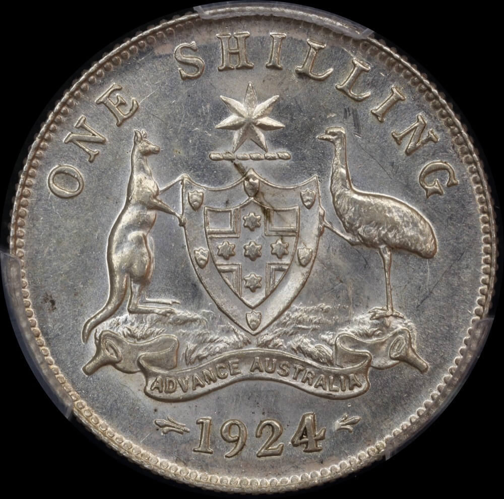1924 Shilling Uncirculated (PCGS MS62) product image