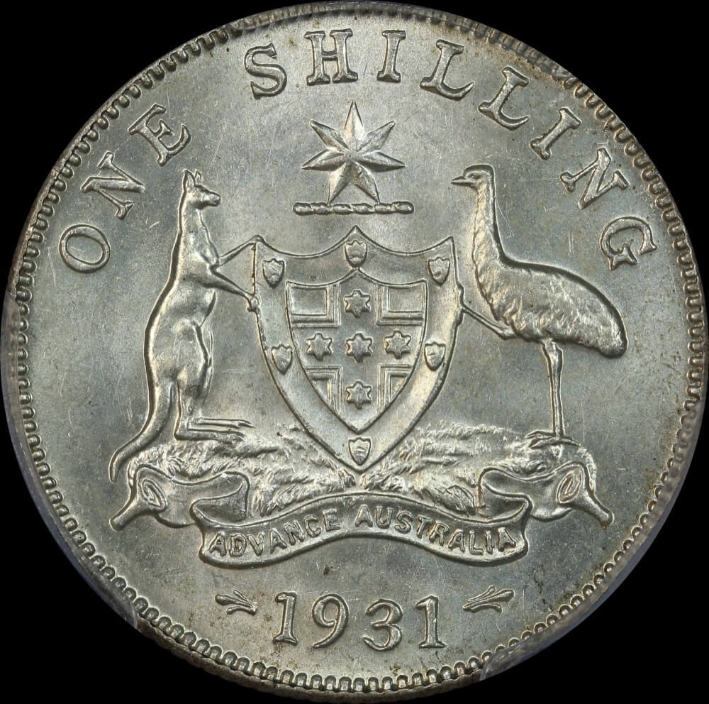 1931 Shilling Choice Unc (PCGS MS63) product image